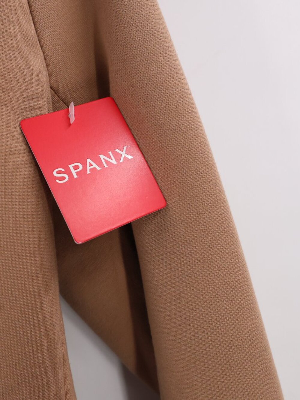 NWT Spanx jacket Womens small Perfect Asymmetrical Tailored Blazer Toffee 20773R - Picture 2 of 16